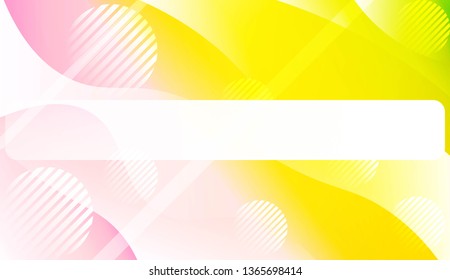 Blurred Decorative Design In Abstract Style With Wave, Curve Lines, Circle, Space for Text. Design For Your Header Page, Ad, Poster, Banner. Vector Illustration.