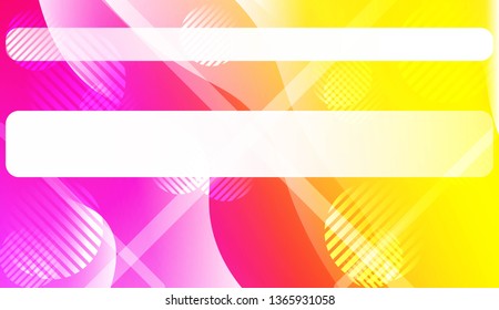 Blurred Decorative Design In Abstract Style With Wave, Curve Lines, Circle, Space for Text. Fluid shapes composition. For Design Flyer, Banner, Landing Page. Vector Illustration.