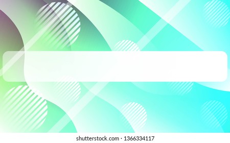 Blurred Decorative Design In Abstract Style With Wave, Curve Lines, Circle, Space for Text. Design For Your Header Page, Ad, Poster, Banner. Vector Illustration.