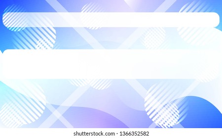 Blurred Decorative Design In Abstract Style With Wave, Curve Lines, Circle, Space for Text. Design For Your Header Page, Ad, Poster, Banner. Vector Illustration.