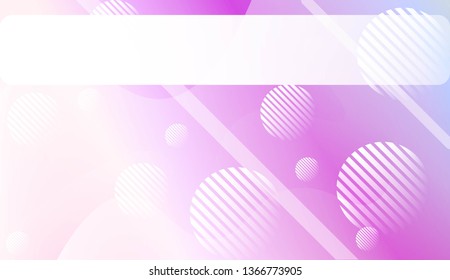 Blurred Decorative Design In Abstract Style With Wave, Curve Lines, Circle, Space for Text. Design For Your Header Page, Ad, Poster, Banner. Vector Illustration.