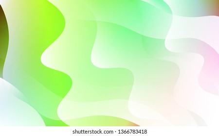 Blurred Decorative Design In Abstract Style With Wave, Curve Lines. For Elegant Pattern Cover Book. Vector Illustration with Color Gradient