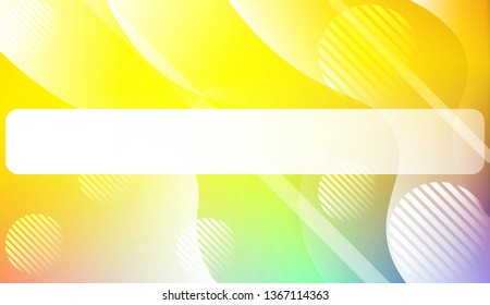 Blurred Decorative Design In Abstract Style With Wave, Curve Lines, Circle, Space for Text. Design For Your Header Page, Ad, Poster, Banner. Vector Illustration.
