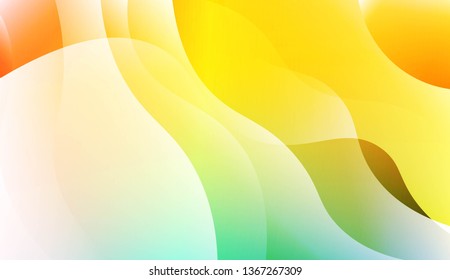 Blurred Decorative Design In Abstract Style With Wave, Curve Lines. For Elegant Pattern Cover Book. Vector Illustration with Color Gradient
