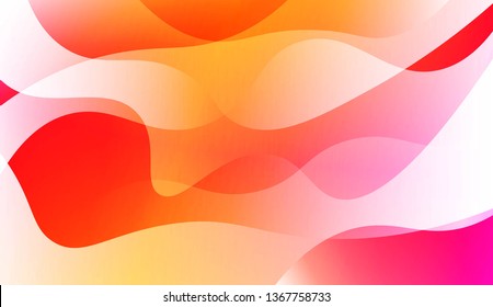 Blurred Decorative Design In Abstract Style With Wave, Curve Lines. For Elegant Pattern Cover Book. Vector Illustration with Color Gradient