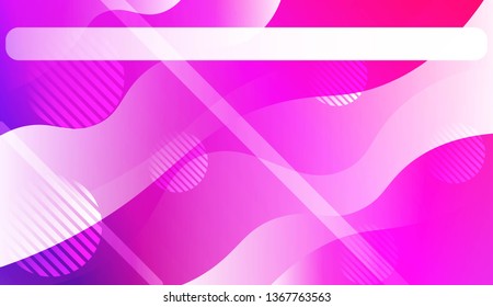 Blurred Decorative Design In Abstract Style With Wave, Curve Lines, Circle, Space for Text. Design For Your Header Page, Ad, Poster, Banner. Vector Illustration.