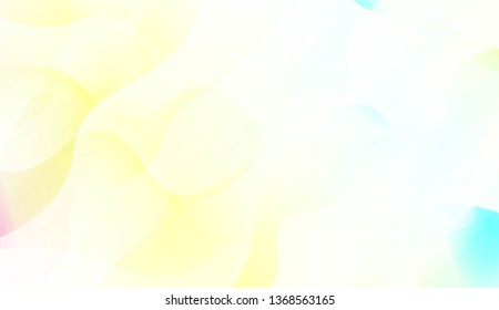 Blurred Decorative Design In Abstract Style With Wave, Curve Lines. Blur Pastel Color Smoke gradient Background. For Your Graphic Wallpaper, Cover Book, Banner. Vector Illustration