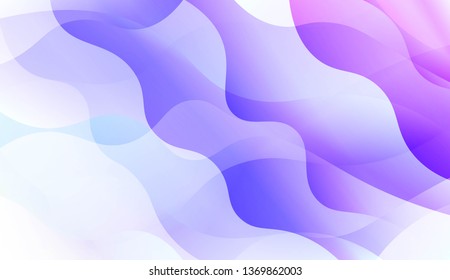 Blurred Decorative Design In Abstract Style With Wave, Curve Lines. Blur Pastel Color Smoke gradient Background. For Your Graphic Wallpaper, Cover Book, Banner. Vector Illustration