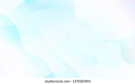 Blurred Decorative Design In Abstract Style With Wave, Curve Lines. Blur Pastel Color Smoke gradient Background. For Your Graphic Wallpaper, Cover Book, Banner. Vector Illustration