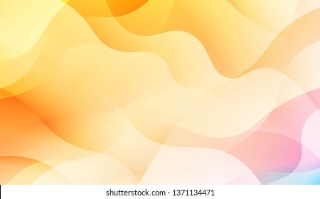Blurred Decorative Design In Abstract Style With Wave, Curve Lines. Blur Pastel Color Smoke gradient Background. For Your Graphic Wallpaper, Cover Book, Banner. Vector Illustration