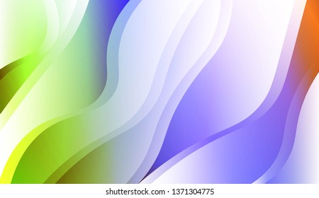 Blurred Decorative Design In Abstract Style With Wave, Curve Lines. For Elegant Pattern Cover Book. Vector Illustration with Color Gradient
