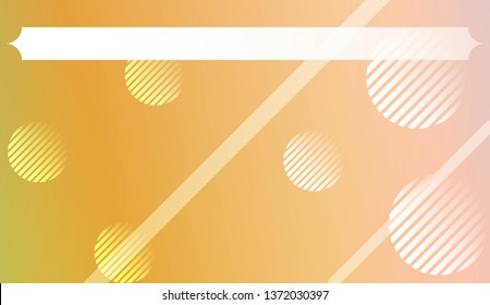 Blurred Decorative Design In Abstract Style With , Curve Lines, Circle, Space for Text. For Futuristic Ad, Booklets. Vector Illustration with Color Gradient
