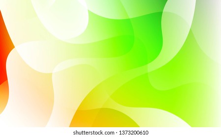 Blurred Decorative Design In Abstract Style With Wave, Curve Lines. For Design, Presentation, Business. Vector Illustration with Color Gradient