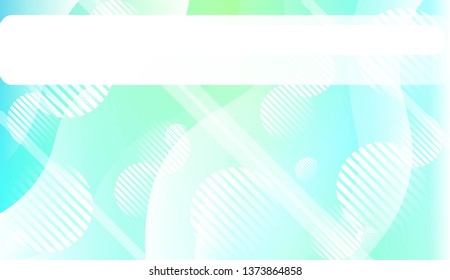 Blurred Decorative Design In Abstract Style With Wave, Curve Lines, Circle, Space for Text. Fluid shapes composition. For Design Flyer, Banner, Landing Page. Vector Illustration.