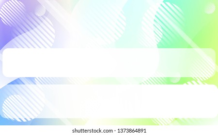Blurred Decorative Design In Abstract Style With Wave, Curve Lines, Circle, Space for Text. Design For Your Header Page, Ad, Poster, Banner. Vector Illustration.