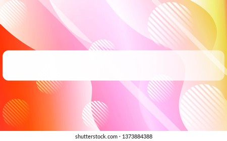 Blurred Decorative Design In Abstract Style With Wave, Curve Lines, Circle, Space for Text. Design For Your Header Page, Ad, Poster, Banner. Vector Illustration.