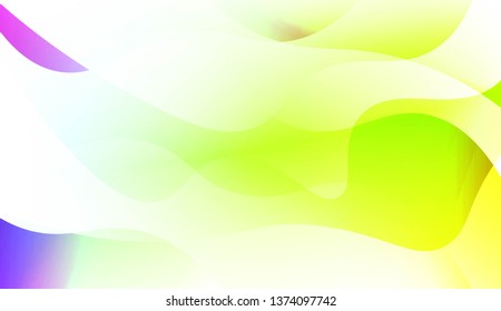 Blurred Decorative Design In Abstract Style With Wave, Curve Lines. For Elegant Pattern Cover Book. Vector Illustration with Color Gradient