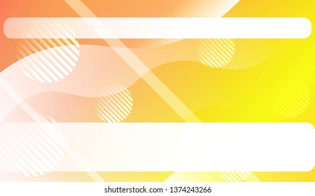 Blurred Decorative Design In Abstract Style With Wave, Curve Lines, Circle, Space for Text. Design For Your Header Page, Ad, Poster, Banner. Vector Illustration.