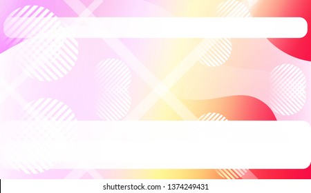 Blurred Decorative Design In Abstract Style With Wave, Curve Lines, Circle, Space for Text. Design For Your Header Page, Ad, Poster, Banner. Vector Illustration.