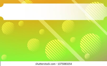 Blurred Decorative Design In Abstract Style With , Curve Lines, Circle, Space for Text. For Futuristic Ad, Booklets. Vector Illustration with Color Gradient