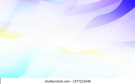 Blurred Decorative Design In Abstract Style With Wave, Curve Lines. Blur Pastel Color Smoke gradient Background. For Your Graphic Wallpaper, Cover Book, Banner. Vector Illustration