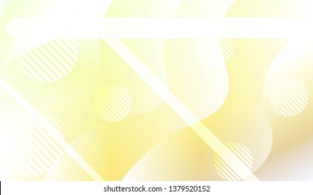 Blurred Decorative Design In Abstract Style With Wave, Curve Lines, Circle, Space for Text. Fluid shapes composition. For Design Flyer, Banner, Landing Page. Vector Illustration with Color Gradient