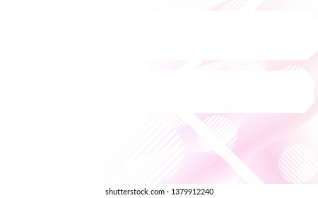 Blurred Decorative Design In Abstract Style With Wave, Curve Lines, Circle, Space for Text. Fluid shapes composition. For Design Flyer, Banner, Landing Page. Vector Illustration with Color Gradient