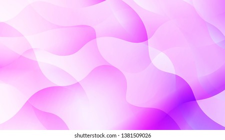 Blurred Decorative Design In Abstract Style With Wave, Curve Lines. Blur Pastel Color Smoke gradient Background. For Your Graphic Wallpaper, Cover Book, Banner. Vector Illustration