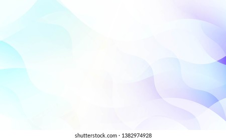 Blurred Decorative Design In Abstract Style With Wave, Curve Lines. Blur Pastel Color Smoke gradient Background. For Your Graphic Wallpaper, Cover Book, Banner. Vector Illustration