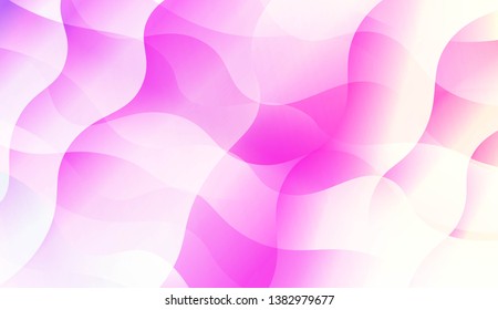 Blurred Decorative Design In Abstract Style With Wave, Curve Lines. Blur Pastel Color Smoke gradient Background. For Your Graphic Wallpaper, Cover Book, Banner. Vector Illustration
