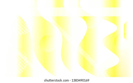 Blurred Decorative Design In Abstract Style With Wave, Curve Lines, Circle, Space for Text. Fluid shapes composition. For Design Flyer, Banner, Landing Page. Vector Illustration with Color Gradient