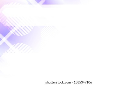 Blurred Decorative Design In Abstract Style With Wave, Curve Lines, Circle, Space for Text. Fluid shapes composition. For Design Flyer, Banner, Landing Page. Vector Illustration with Color Gradient