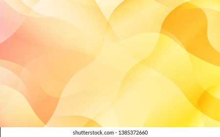 Blurred Decorative Design In Abstract Style With Wave, Curve Lines. Blur Pastel Color Smoke gradient Background. For Your Graphic Wallpaper, Cover Book, Banner. Vector Illustration