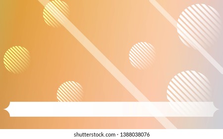 Blurred Decorative Design In Abstract Style With , Curve Lines, Circle, Space for Text. For Futuristic Ad, Booklets. Vector Illustration with Color Gradient