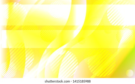 Blurred Decorative Design In Abstract Style With Wave, Curve Lines, Circle, Space for Text. Fluid shapes composition. Vector Illustration with Color Gradient.