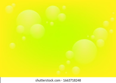 Blurred decorative design in abstract style with bubbles. Pattern for futuristic ad, booklets. 