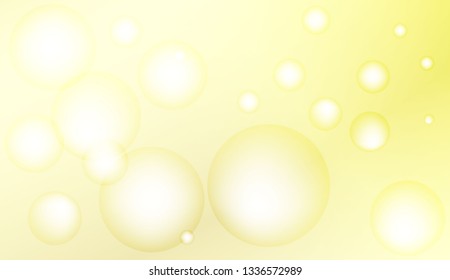 Blurred decorative design with bubbles. For elegant pattern cover book. Vector illustration