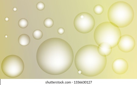 Blurred decorative design with bubbles. For elegant pattern cover book. Vector illustration