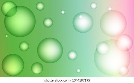 Blurred decorative design with bubbles. For elegant pattern cover book. Vector illustration