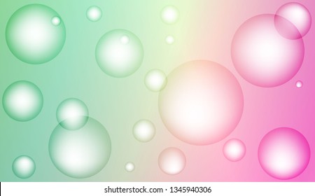 Blurred decorative design with bubbles. For elegant pattern cover book. Vector illustration