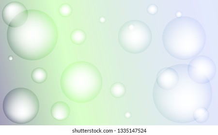 Blurred decorative design with bubbles. Design for your header page, ad, poster, banner. Vector illustration