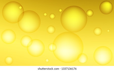 Blurred decorative design with bubbles. Design for your header page, ad, poster, banner. Vector illustration