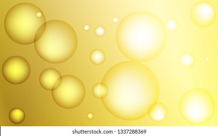 Blurred decorative design with bubbles. Design for your header page, ad, poster, banner. Vector illustration