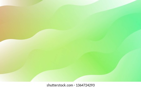 Blurred Decorative Design In Modern Style With Wave, Curve Lines. For Design, Presentation, Business. Vector Illustration with Color Gradient