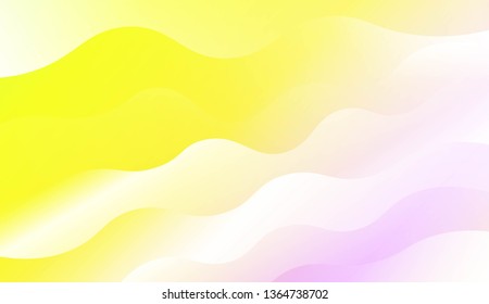 Blurred Decorative Design In Modern Style With Wave, Curve Lines. For Design, Presentation, Business. Vector Illustration with Color Gradient