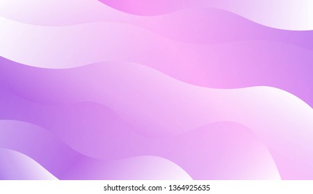 Blurred Decorative Design In Modern Style With Wave, Curve Lines. For Design, Presentation, Business. Vector Illustration with Color Gradient