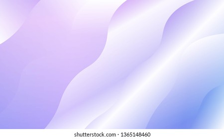 Blurred Decorative Design In Modern Style With Wave, Curve Lines. For Design, Presentation, Business. Vector Illustration with Color Gradient