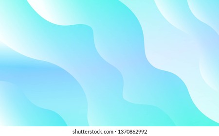 Blurred Decorative Design In Modern Style With Wave, Curve Lines. For Elegant Pattern Cover Book. Vector Illustration with Color Gradient