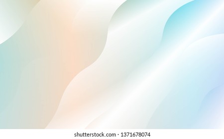 Blurred Decorative Design In Modern Style With Wave, Curve Lines. For Design, Presentation, Business. Vector Illustration with Color Gradient