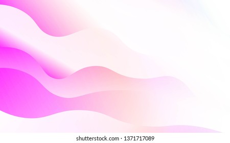 Blurred Decorative Design In Modern Style With Wave, Curve Lines. For Design, Presentation, Business. Vector Illustration with Color Gradient